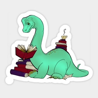 Bookasaurus Sticker